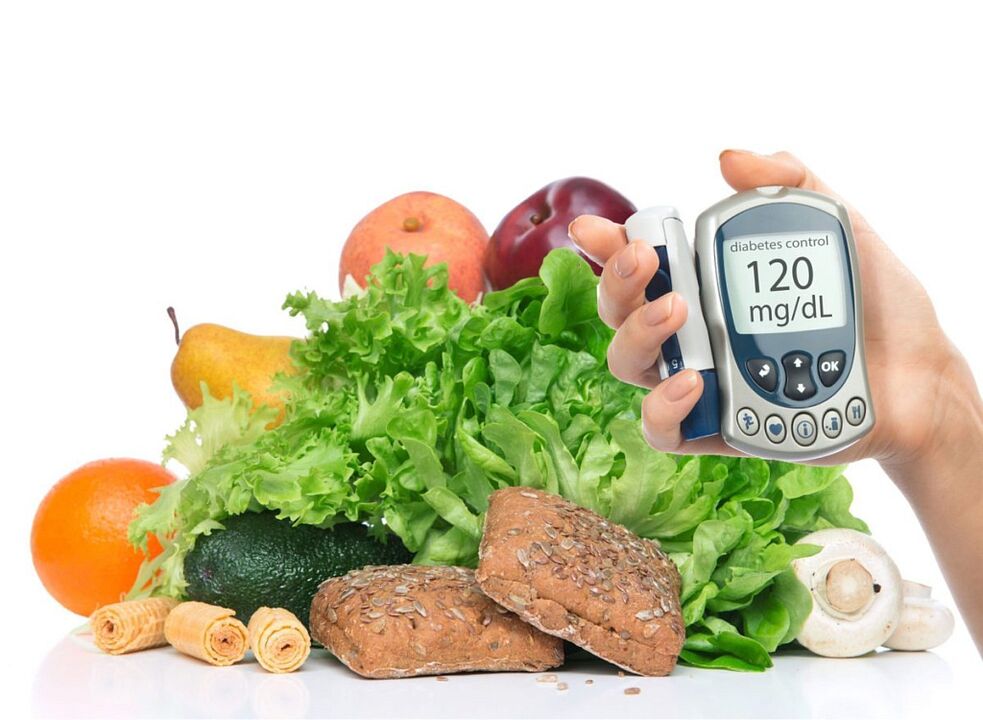 A nutrición dietética competente é un dos principios do tratamento da diabetes mellitus
